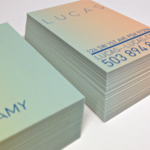 offset business cards